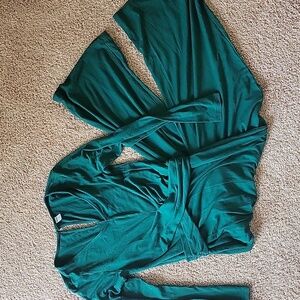 Old Navy Wrap Long-Sleeve Jumpsuit, Size M